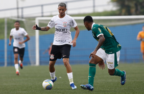 Kayke em ao contra o Palmeiras pelo Brasileiro Sub-20