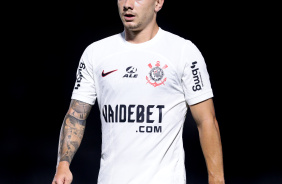 Rodrigo Garro durante jogo do Corinthians contra o RB Bragantino
