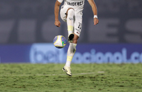Romero em ao durante jogo do Corinthians contra o RB Bragantino