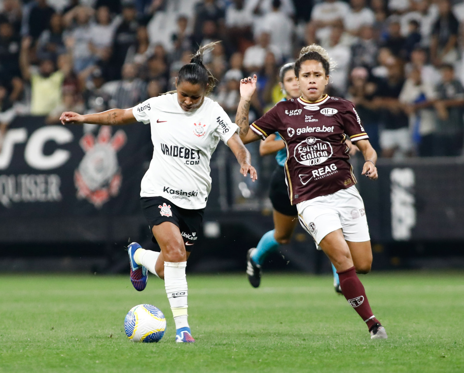 Vic Albuquerque no jogo entre Corinthians e Ferroviria
